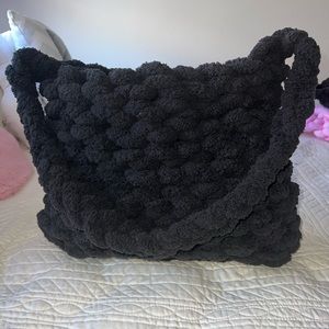 Crochet tote bag
